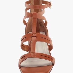 Women's Strappy Tan Gladiator Sandal